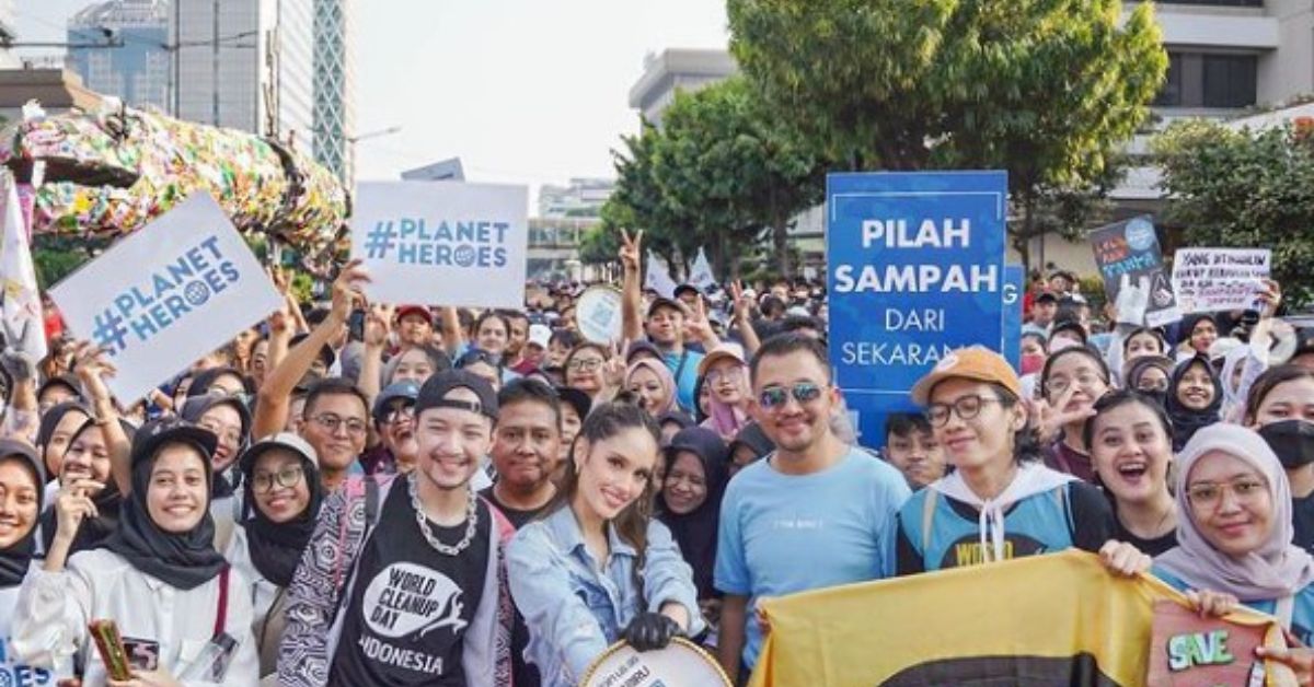 Cinta-Laura-Tularkan-Kebiasaan-Pilah-Sampah